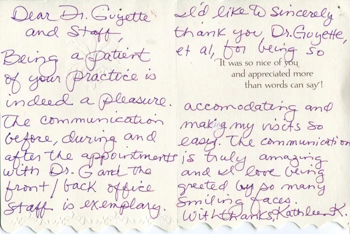 Review - Guyette Facial & Oral Surgery