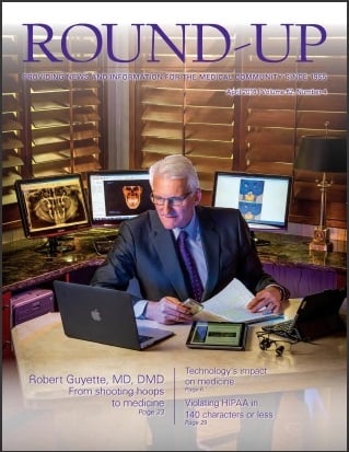 Cover of RoundUp magazine, June 2016