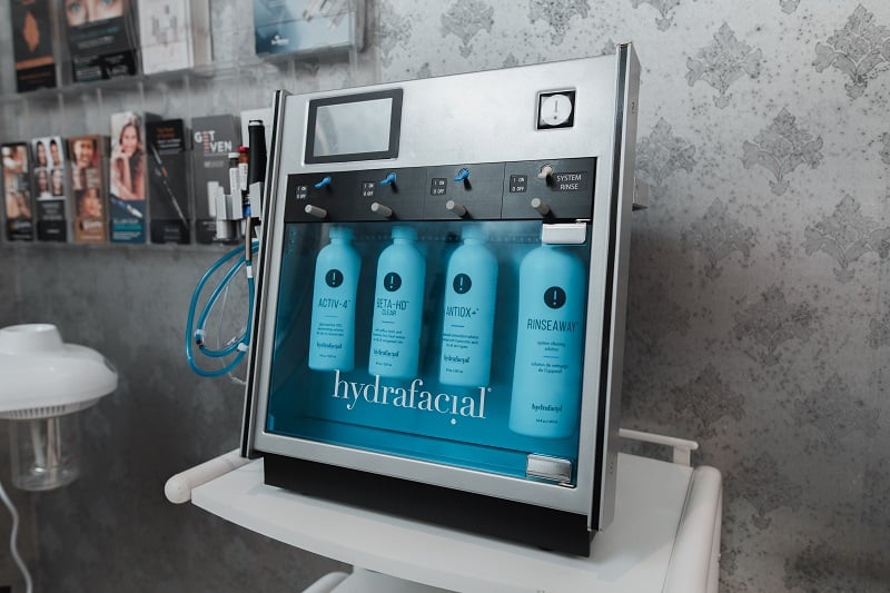 Hydrafacial treatment inside Guyette Med Spa in Scottsdale & Avondale, AZ