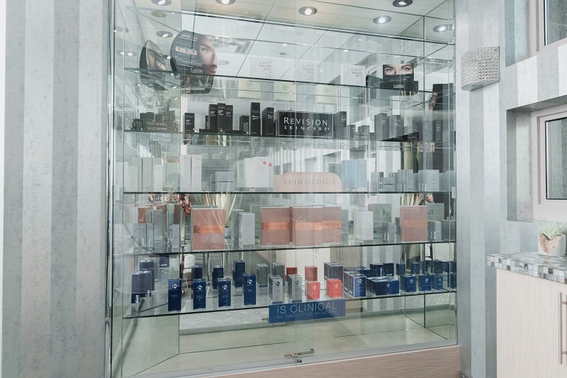 Treatment room with modern design at Guyette Med Spa in Scottsdale & Avondale, AZ